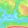 Mapa topográfico Manzanedo, altitude, relevo
