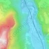 Mapa topográfico Sous Radon, altitude, relevo