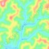 Mapa topográfico Neon, altitude, relevo