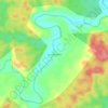 Mapa topográfico Onconashari, altitude, relevo
