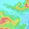Mapa topográfico Mata Ayer, altitude, relevo