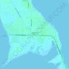 Mapa topográfico Big Pine Key, altitude, relevo