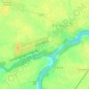 Mapa topográfico Le Terrain d'Aviation, altitude, relevo