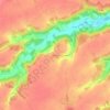 Mapa topográfico Le Rotoir, altitude, relevo