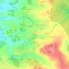 Mapa topográfico Tartassonne, altitude, relevo