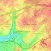 Mapa topográfico La Tombelle, altitude, relevo