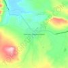 Mapa topográfico Santiago Tangamandapio, altitude, relevo