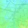 Mapa topográfico Manguharjo, altitude, relevo