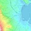 Mapa topográfico Belo Jardim, altitude, relevo