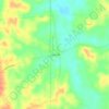 Mapa topográfico Laurel Hill, altitude, relevo