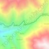 Mapa topográfico Yupash, altitude, relevo