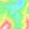 Mapa topográfico Pilcos, altitude, relevo
