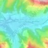 Mapa topográfico Le Plan, altitude, relevo