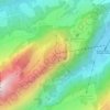 Mapa topográfico Ebenalp, altitude, relevo