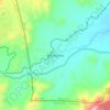 Mapa topográfico Machipanda, altitude, relevo