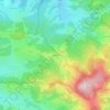 Mapa topográfico Fouchifol, altitude, relevo