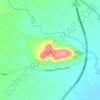 Mapa topográfico Puig, altitude, relevo