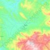 Mapa topográfico Yoro, altitude, relevo