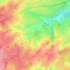Mapa topográfico Aire, altitude, relevo