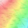 Mapa topográfico Selong, altitude, relevo