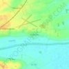 Mapa topográfico Fiskerton, altitude, relevo