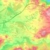 Mapa topográfico Torás, altitude, relevo