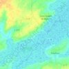Mapa topográfico Le Quesnay de Bas, altitude, relevo