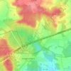 Mapa topográfico Bajolet, altitude, relevo