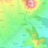 Mapa topográfico Puhpelem, altitude, relevo