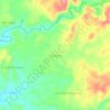 Mapa topográfico Temiang, altitude, relevo