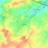 Mapa topográfico Opvelp, altitude, relevo