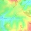 Mapa topográfico Bertrou, altitude, relevo