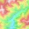Mapa topográfico Gond, altitude, relevo