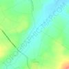 Mapa topográfico La Corralina, altitude, relevo