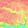 Mapa topográfico Brunelay de Haut, altitude, relevo