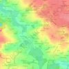 Mapa topográfico Campir, altitude, relevo