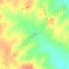 Mapa topográfico Theon, altitude, relevo