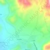 Mapa topográfico Llano de Vilches, altitude, relevo