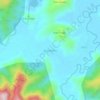 Mapa topográfico Dampelas, altitude, relevo