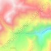 Mapa topográfico Orogolday, altitude, relevo