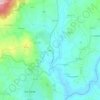 Mapa topográfico Paços, altitude, relevo