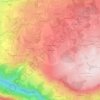Mapa topográfico Chez Divoz, altitude, relevo