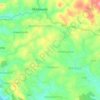 Mapa topográfico Nugadeniya, altitude, relevo