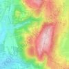 Mapa topográfico Dingier, altitude, relevo