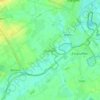 Mapa topográfico Outrijve, altitude, relevo