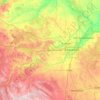Mapa topográfico Stony Plain (town), altitude, relevo