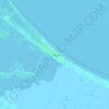 Mapa topográfico Tanjungpakis, altitude, relevo