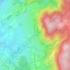 Mapa topográfico Corcelles, altitude, relevo
