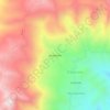Mapa topográfico Bocabamba, altitude, relevo