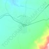 Mapa topográfico Bibala, altitude, relevo